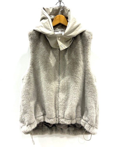 マリマリ　　 ウールリング フードベスト マリマリ ウールリング フードベスト JOURNAL STANDARD LUXE