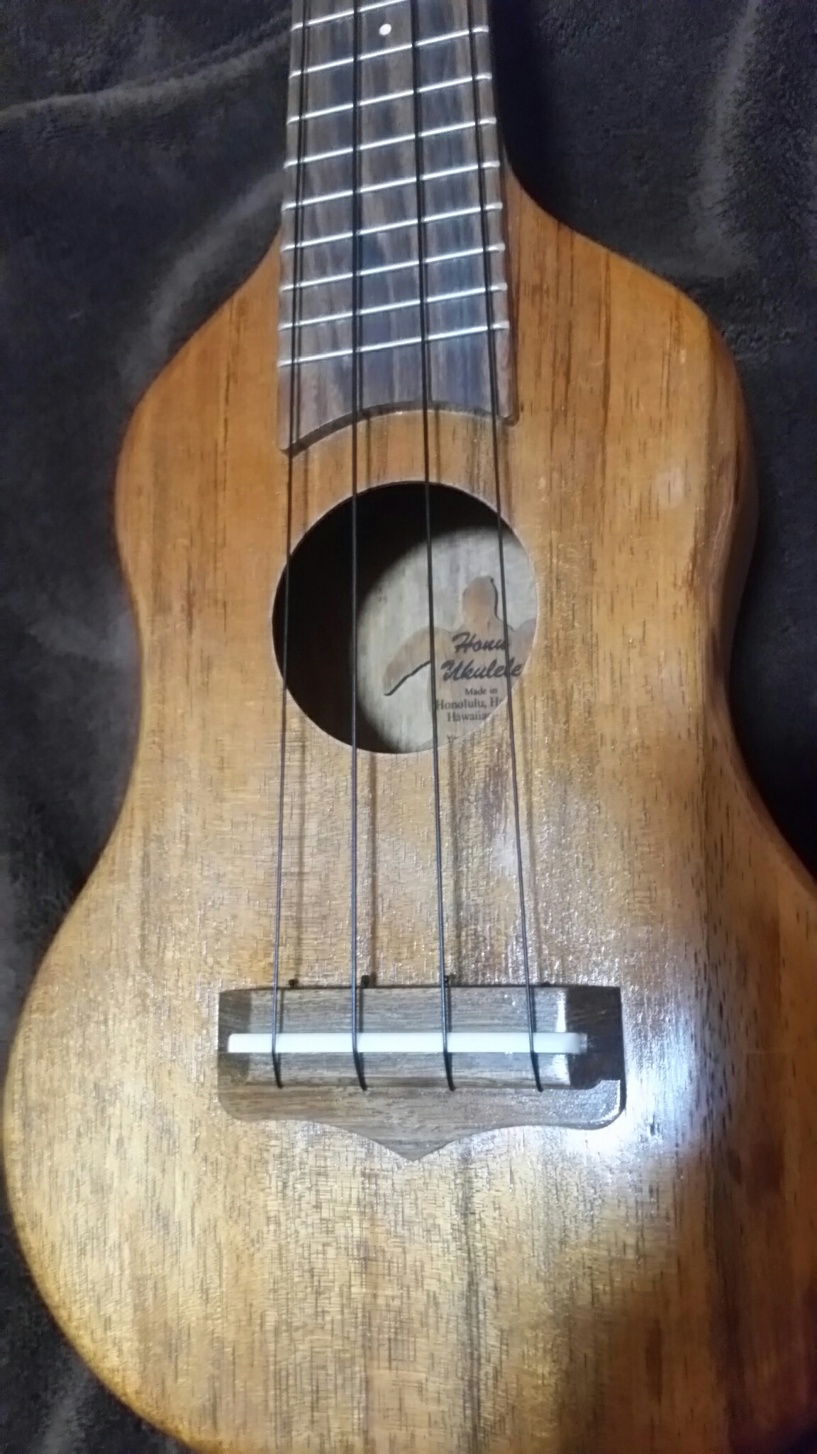 □Honu Ukuleles ホヌ ウクレレ Yount Model #1 楽器/器材 弦楽器 楽器