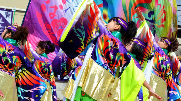 袖早替えよさこい衣装 たかどの装舎 よさこい衣装デザイン製作 完全オーダーメイド