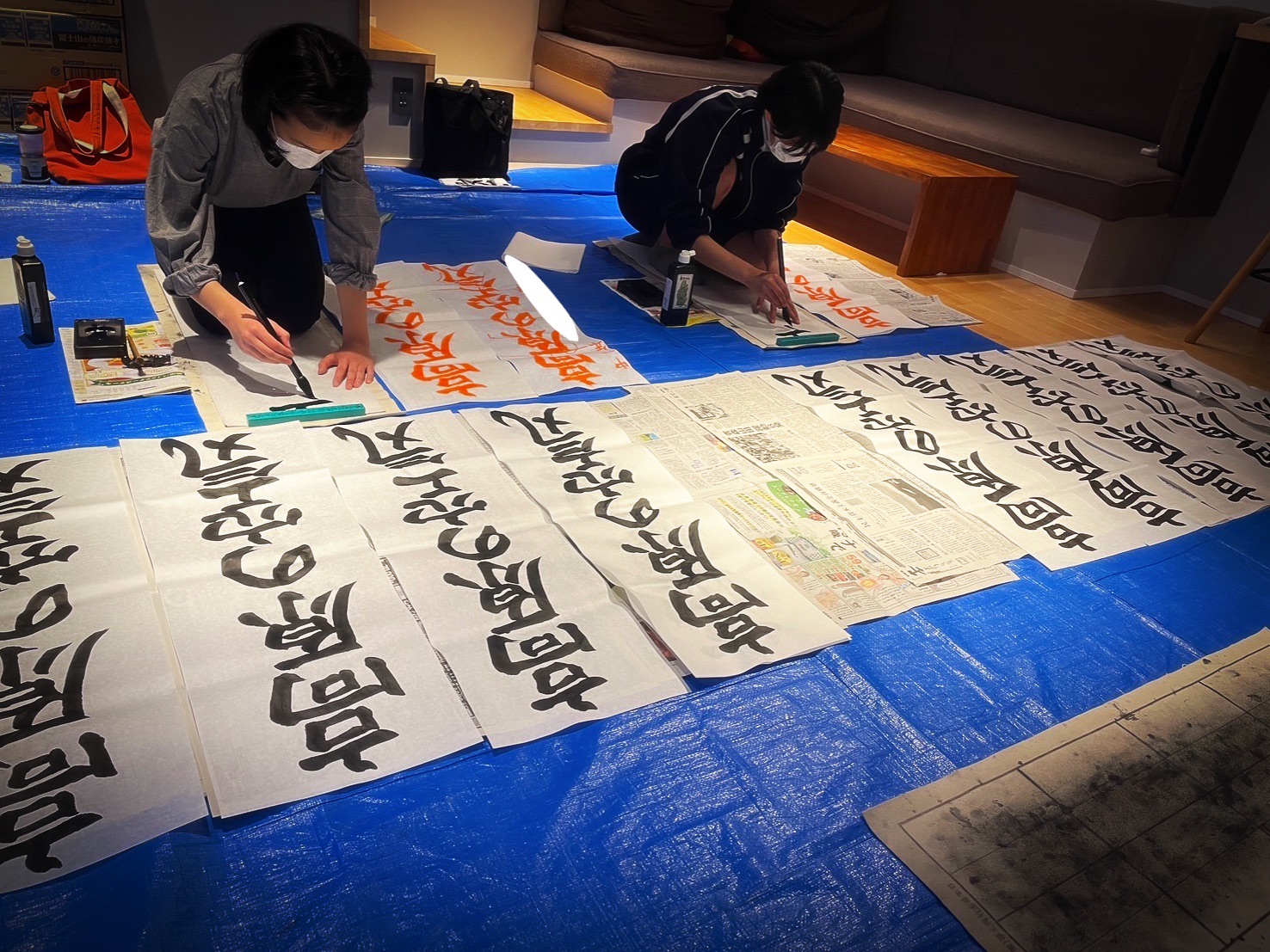 生徒部八段試験2名合格！ 日本習字芹が谷一丁目教室