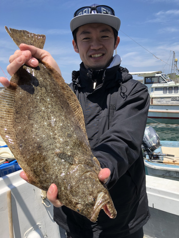 ヒラメ釣り 天草釣り船 天洋丸 天草の海で大物狙って見ませんか