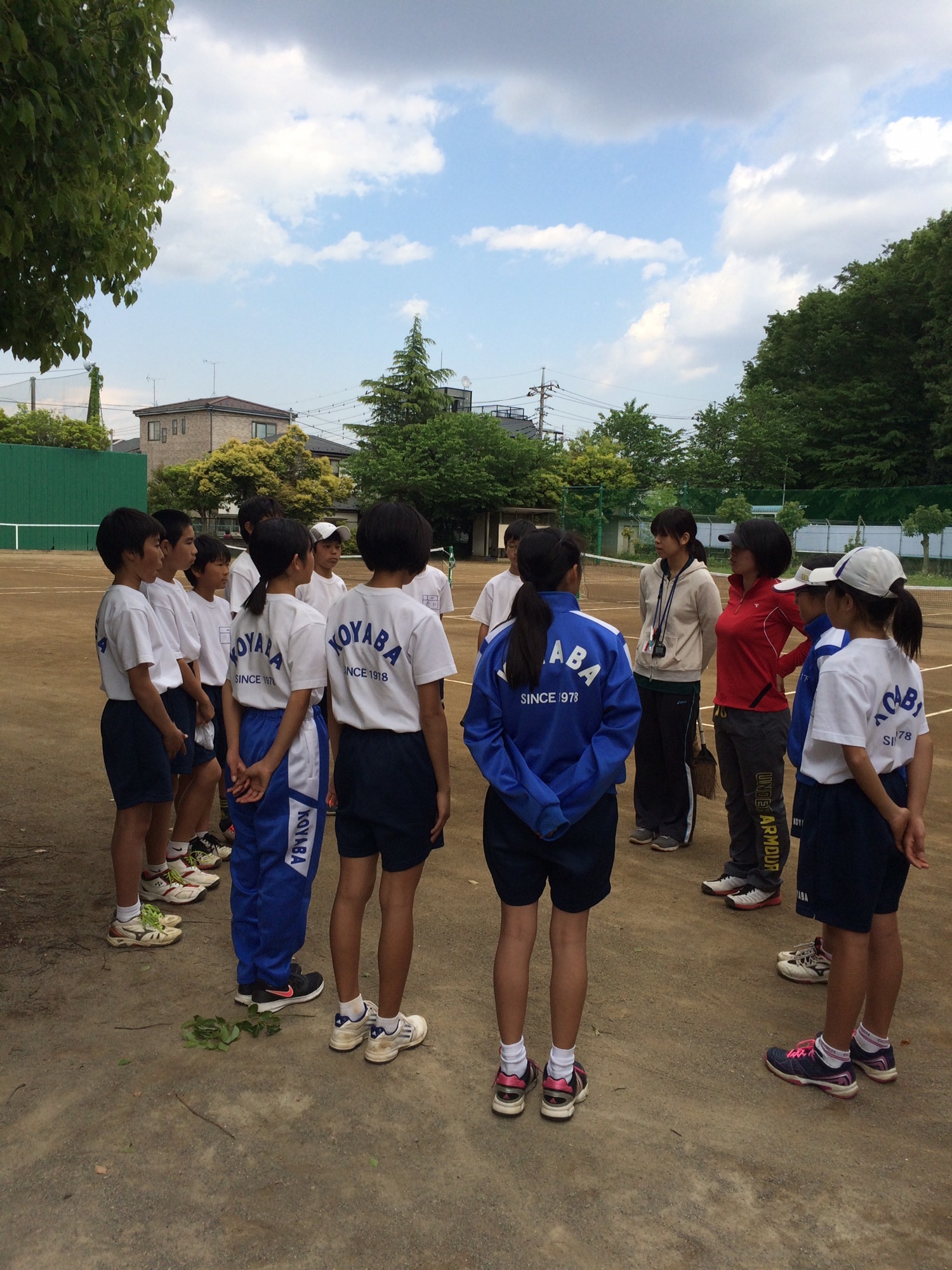 小谷場中学校 Elever De Tennis