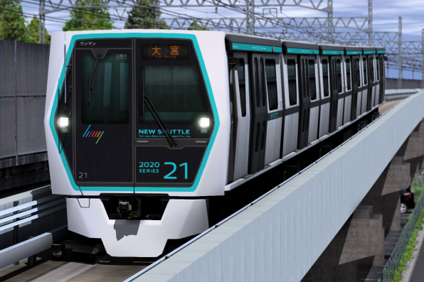 Railsim2 埼玉新都市交通系 Mc724 5036