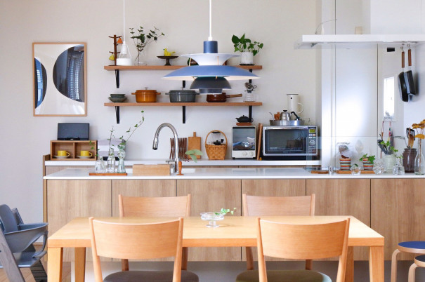 自分色の彩りあるキッチンと特別な空間づくり Taka0taka0taka0さんのキッチンを探索 北欧 造作 Panasonic パナソニック ラクシーナ ムクリ Mukuri