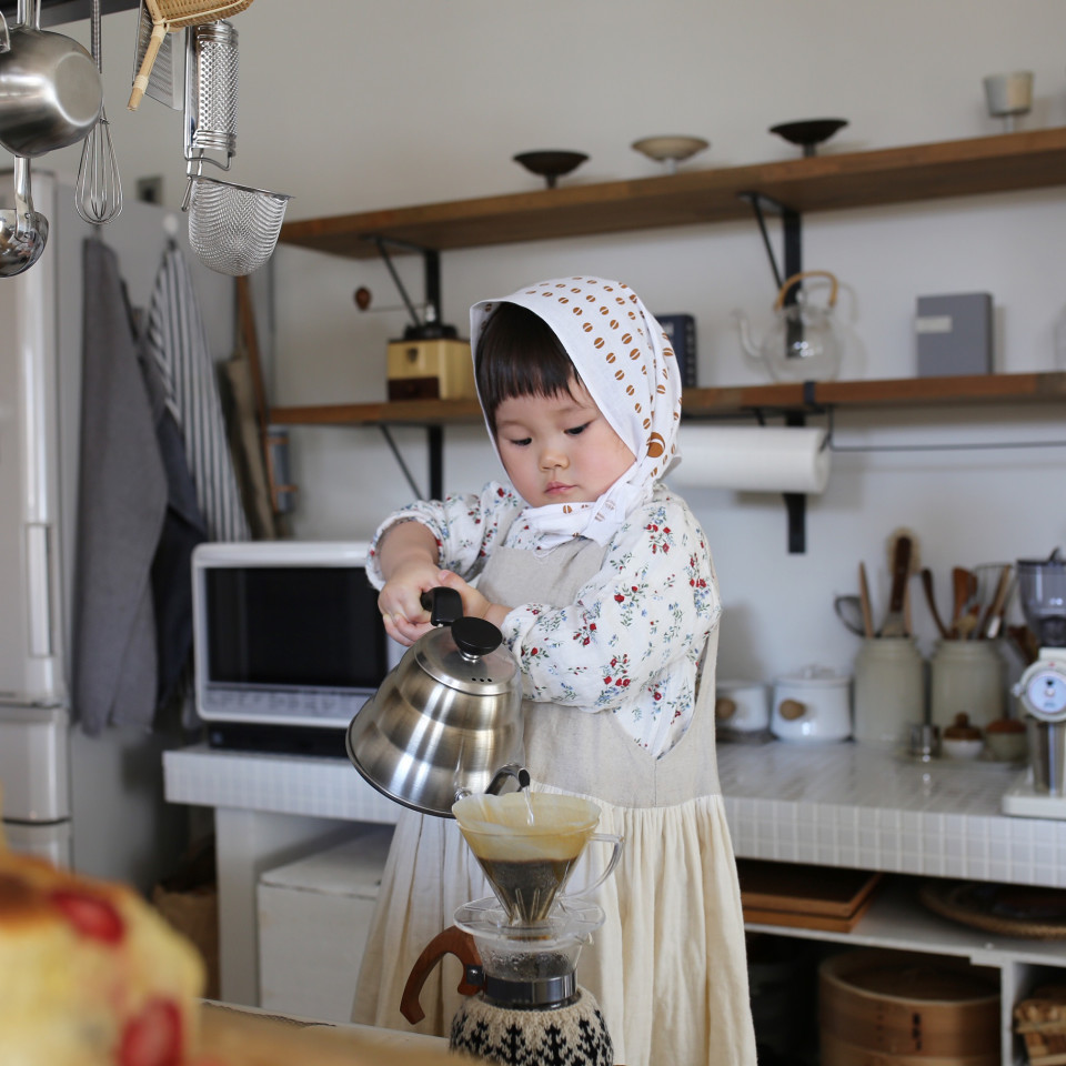 あの人の暮らしが素敵な理由 こどもと一緒に楽しむおうちカフェ コーヒーのある暮らし Okinuさん ムクリ Mukuri