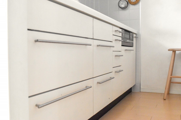 暮らしの整理 収納術 家族みんなが快適で使いやすいキッチンに 仕組みづくりで無理なくちょうどいい暮らし Taka 5 Homeさん ムクリ Mukuri