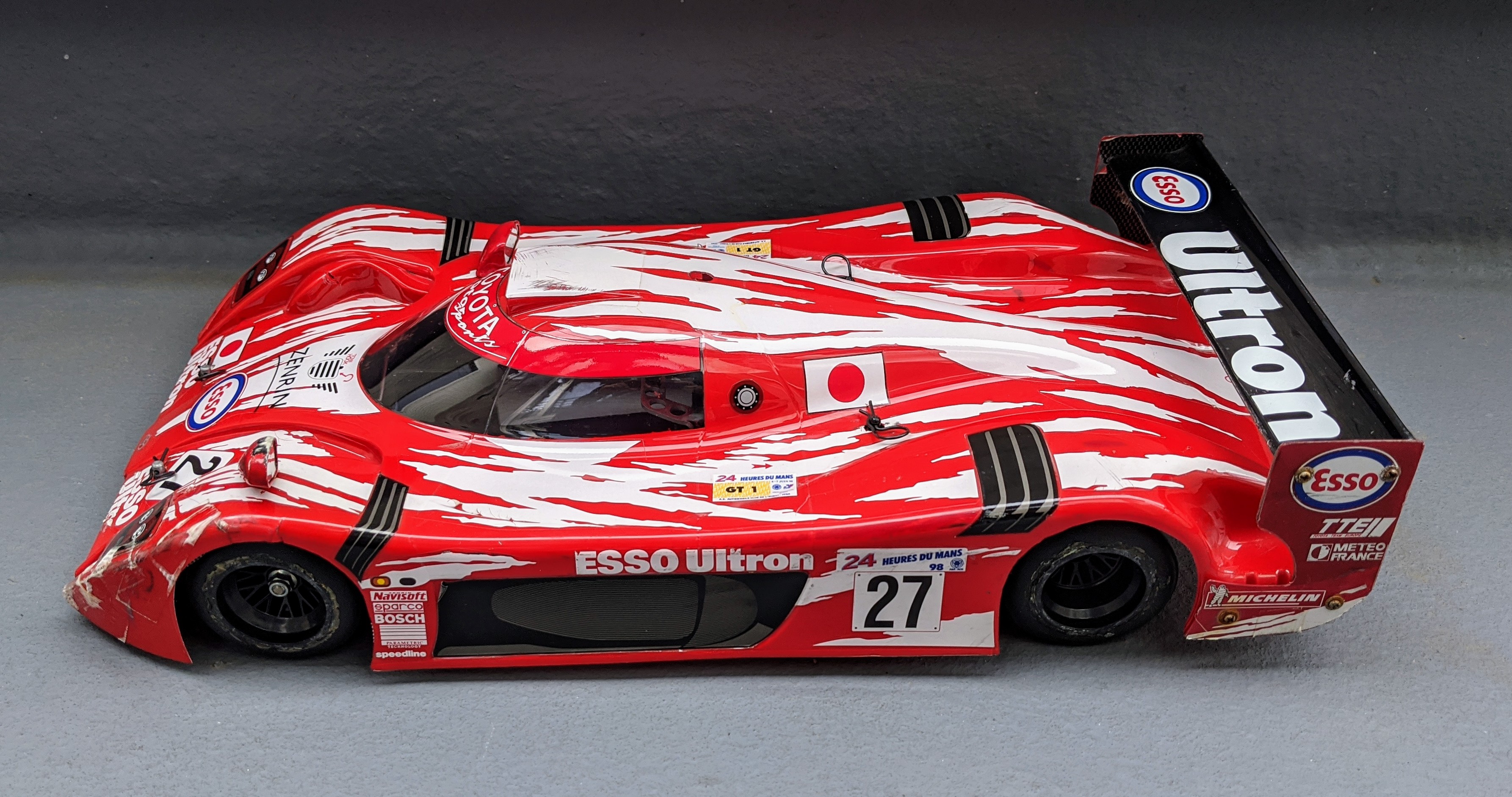 【絶版・レア】 トヨタ GT-ONE TS020 タミヤ製 1/10 RCカー タミヤ RC限定シリーズ 1/10RC トヨタ GT-One TS020（スポンジ