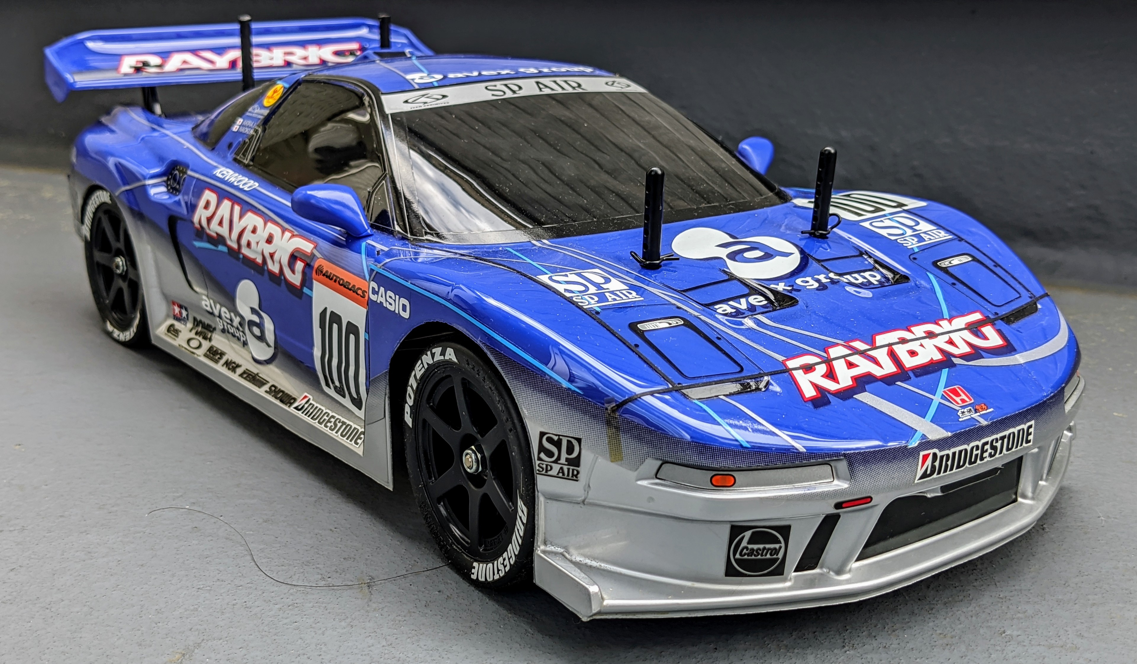 TAMIYA 1/10 RC RAYBRIG NSX 2000 | t@kedy-公式ホームページ-