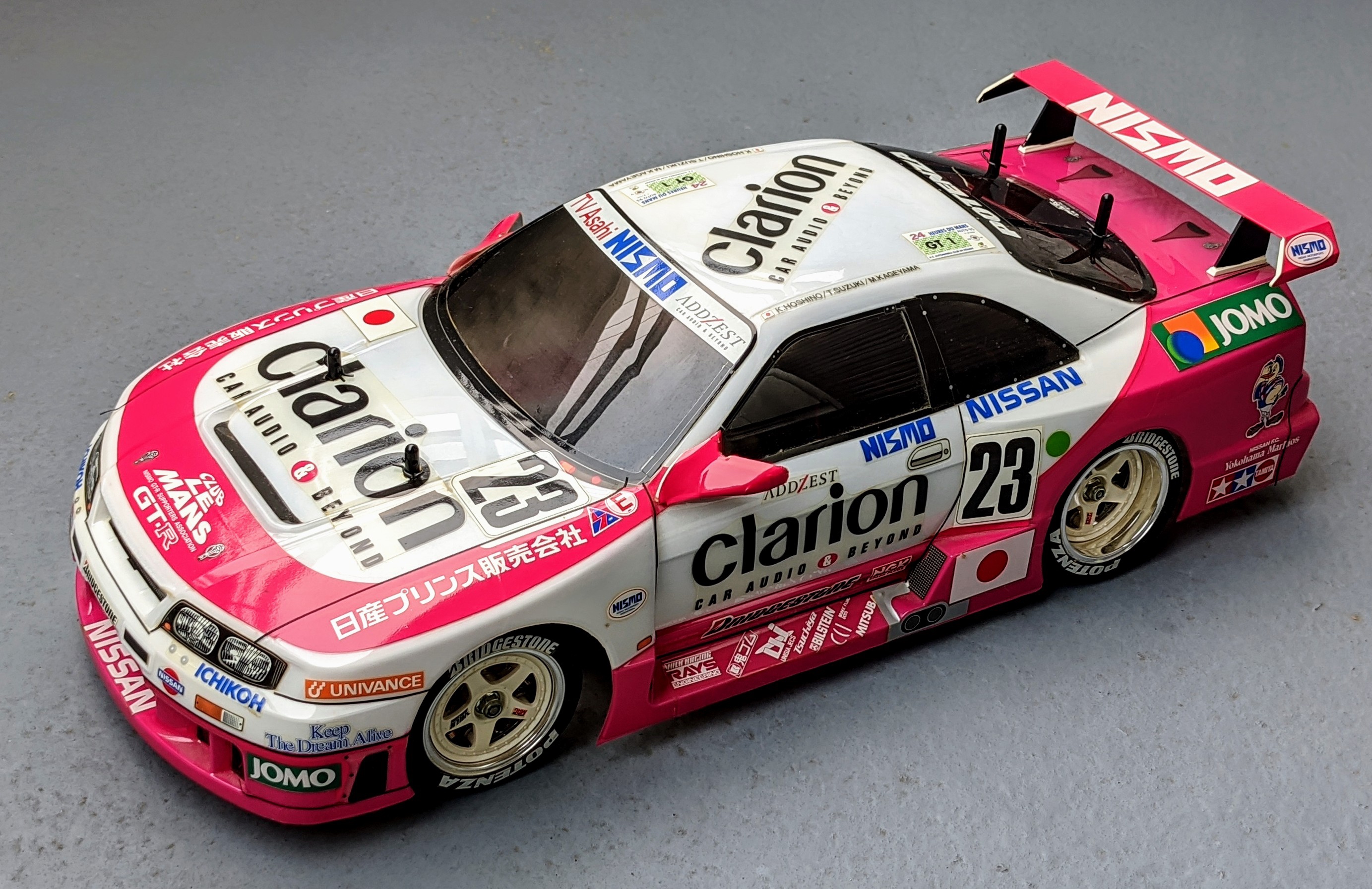 タミヤ★NISMO Clarion／ニスモ・クラリオンGT-RLM 1/10 Unboxing” Nissan Skyline - Nismo Clarion GT-R LM: '1995. 24