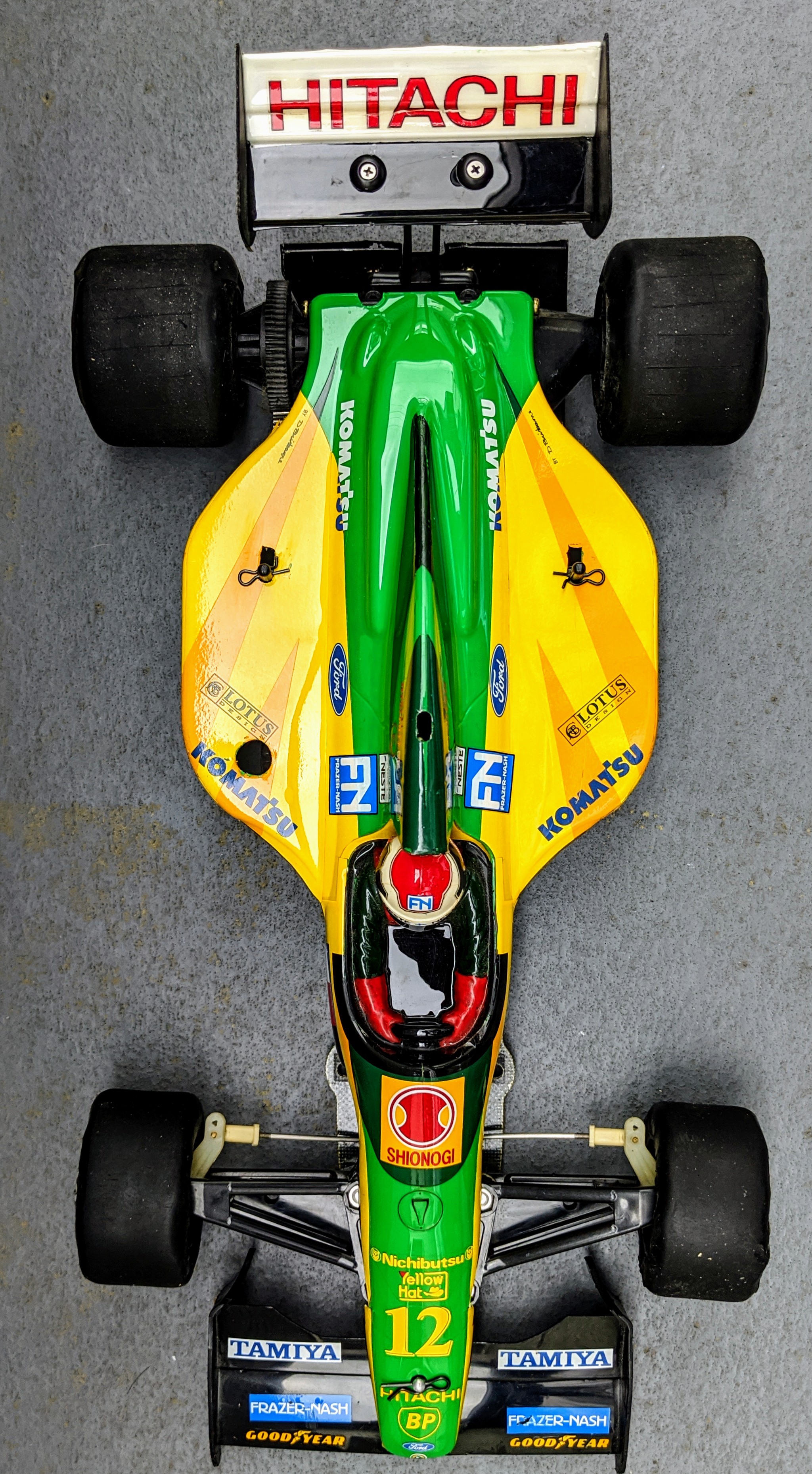 タミヤ　RC F1 LOTUS FORD 102D ボディパーツセット タミヤ(TAMIYA)|ロータスフォード102D ハーバート仕様|HARDOFF