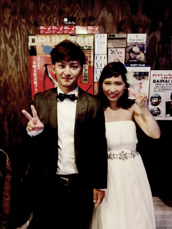 結婚式の二次会パーティ Linkpoint Sairai 徳島 美馬市脇町 うだつの町のカフェダイニングバー