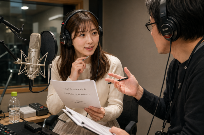 声優の収録