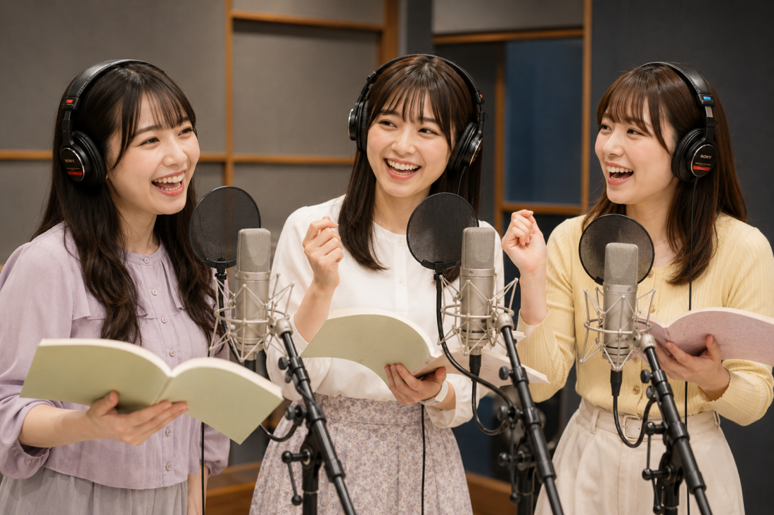 声優を目指す人