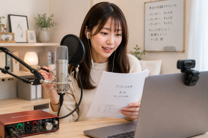 声優の仕事内容を徹底解説