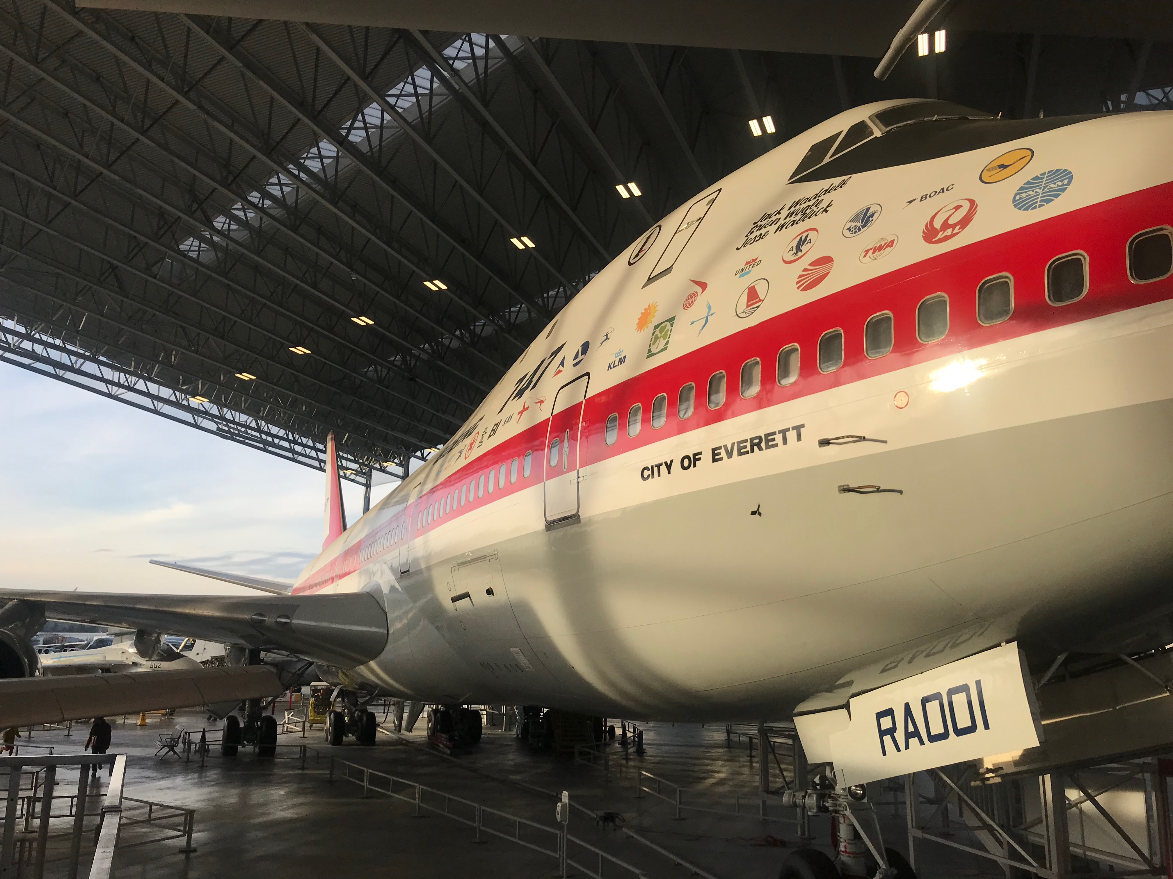 激レア！ ボーイング社エバレット工場入館証 世界最大のボーイング社エバレット工場 とエアフォースワンが見