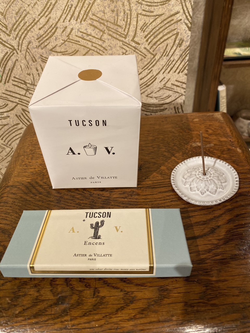 アスティエの新作陶器と新しい香り「ツーソン」そしてクリスマス