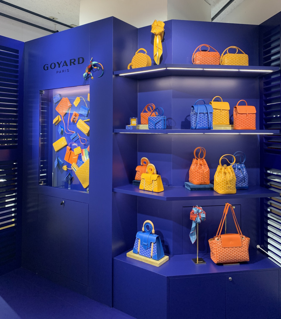 メゾン ゴヤール Saint Tropez 伊勢丹新宿店 ザ ステージ Vogue Blog