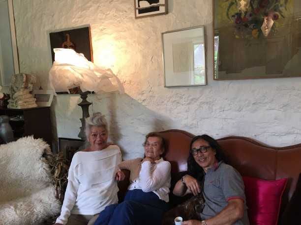 Madame クロード ラランヌ宅で Vogue Blog