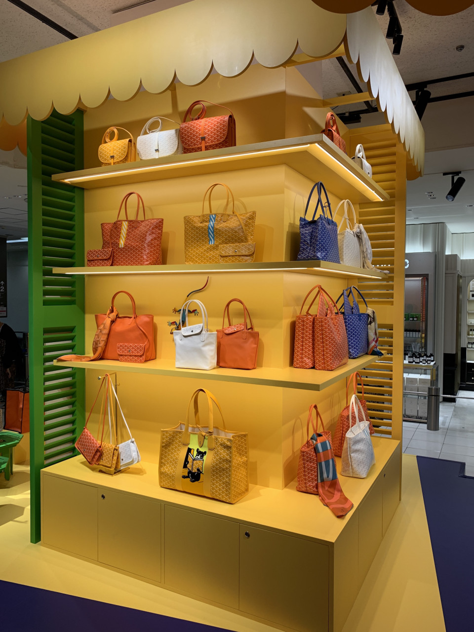 メゾン ゴヤール Saint Tropez 伊勢丹新宿店 ザ ステージ Vogue Blog