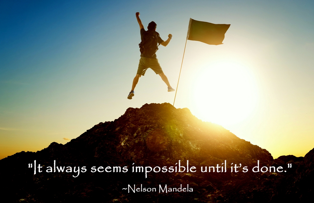 不可能に見えるのは まだなされていないから May Your Dreams Come True