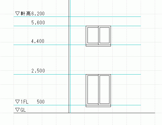 立面図の描き方 2級建築士