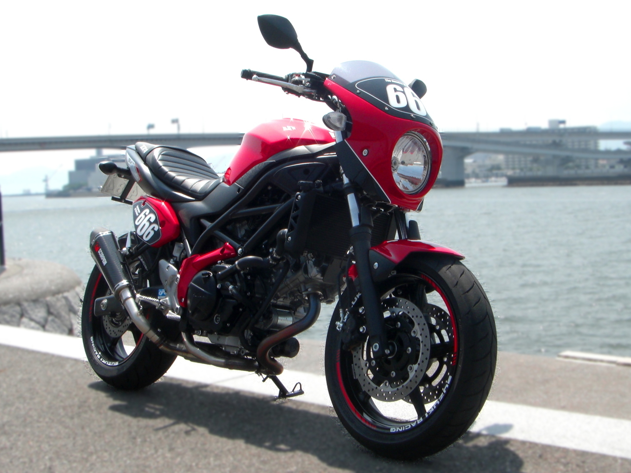 sv650 ビキニカウル プーチ sv650ビキニカウル Puig 3169H RETRO
