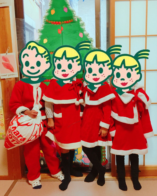 幼児クリスマスパーティー 実施しました Eccジュニア 高山台教室