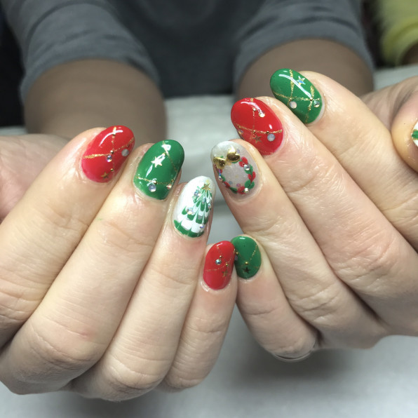 クリスマスネイル Momona Nail