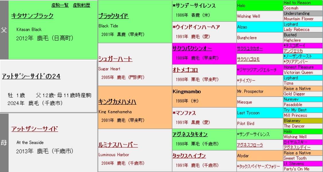 サラブレッド血統体系　日本 サラブレッド系統分類 まとめ｜mokomoko競馬研究所