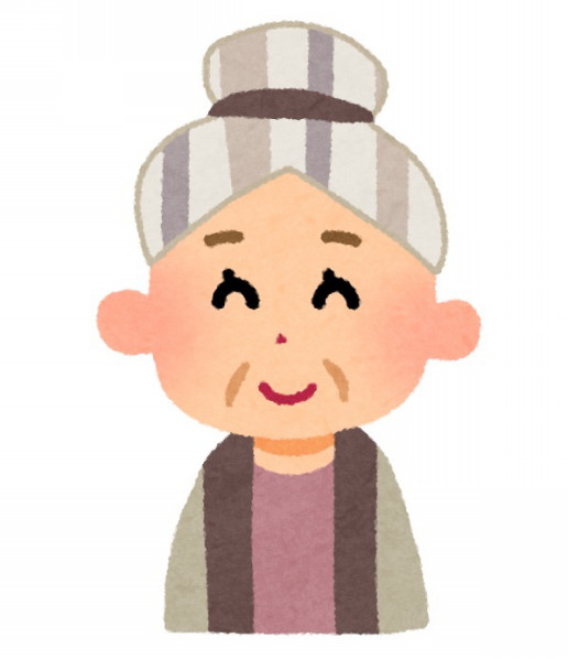 可愛いおばあちゃんと散歩した Nori