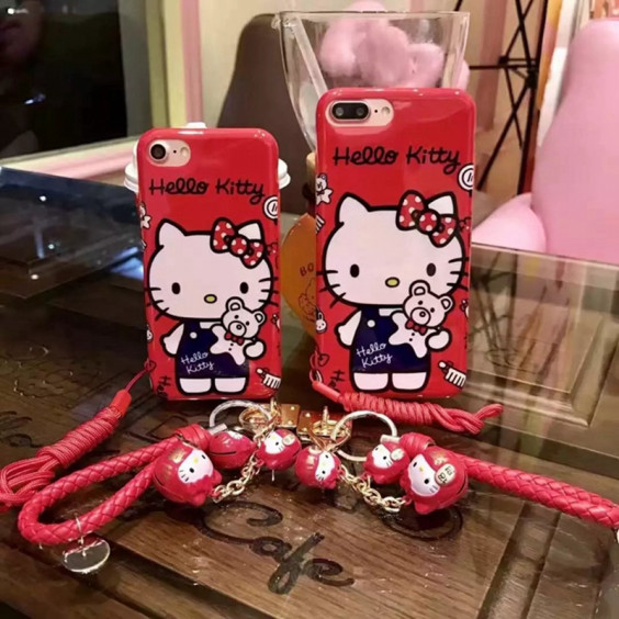 Iphone X 8 8 Plusケース ハローキティ可愛い鈴人気招き猫ホルダー女性愛用 Liphone8case S Ownd Iphone X 8 8 Plusケース ハローキティ可愛い鈴人気招き猫ホルダー女性愛用 Liphone8case S Ownd