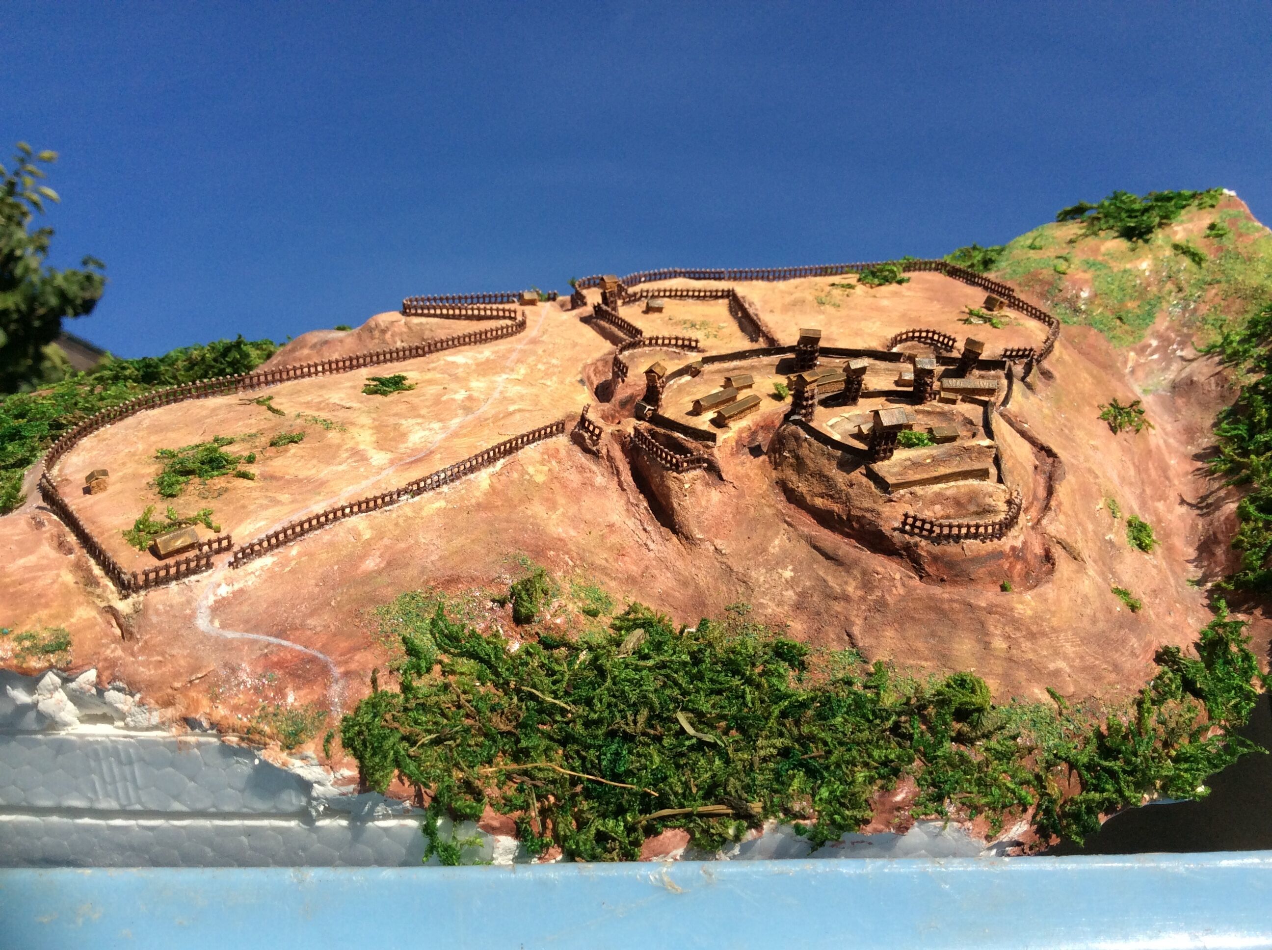 諏訪原城 お城つくってみた！ 難攻不落の城