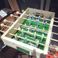 工作 Diyレシピ 段ボールサッカーゲーム盤のつくり方 こども工作教室 Tuquro 東京三鷹