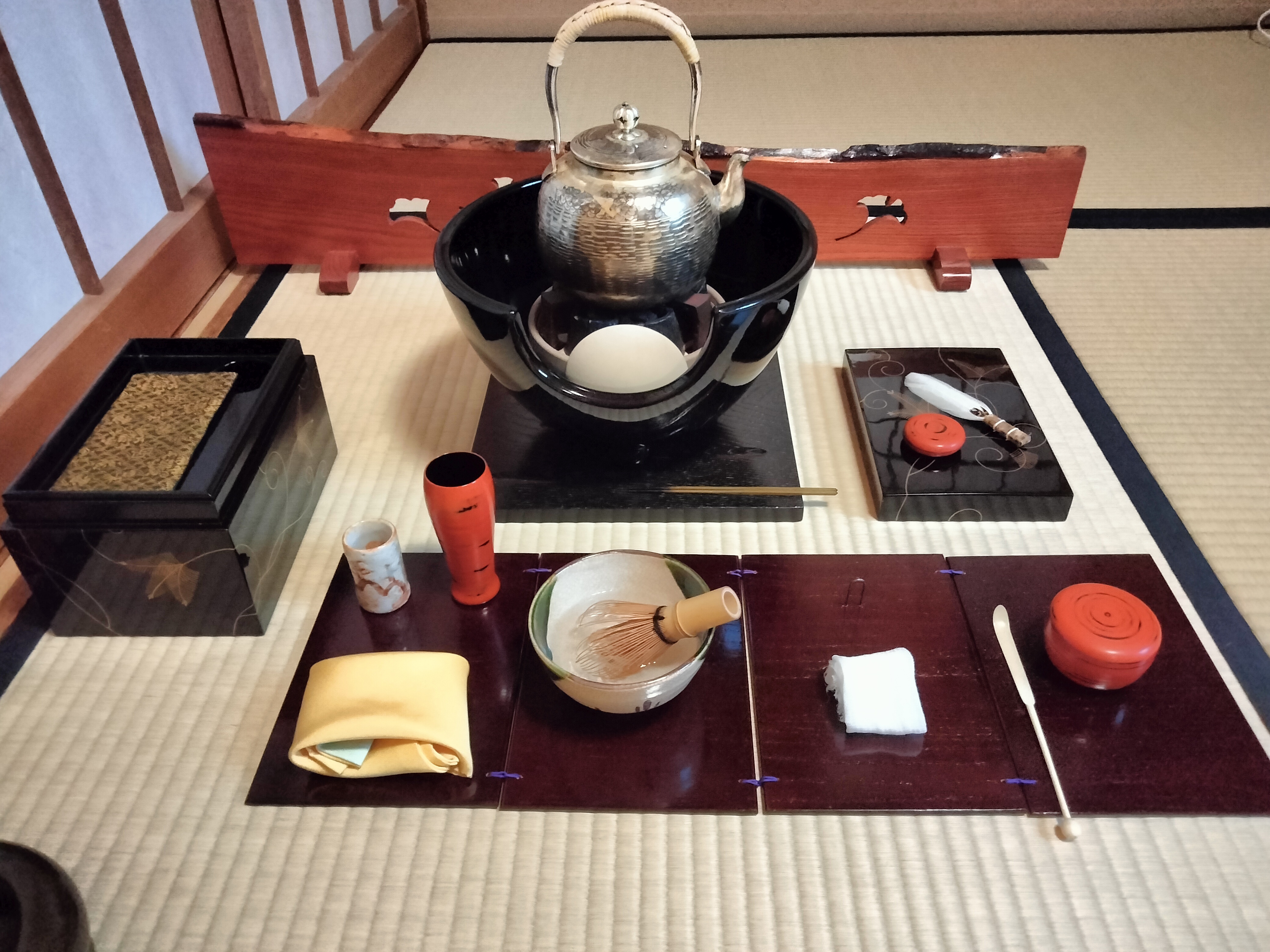 9月の稽古 月点前 | 裏千家 佐藤宗真茶道教室