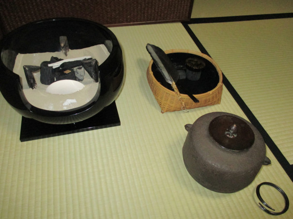 ９月の稽古 真之炭手前 裏千家 佐藤宗真茶道教室