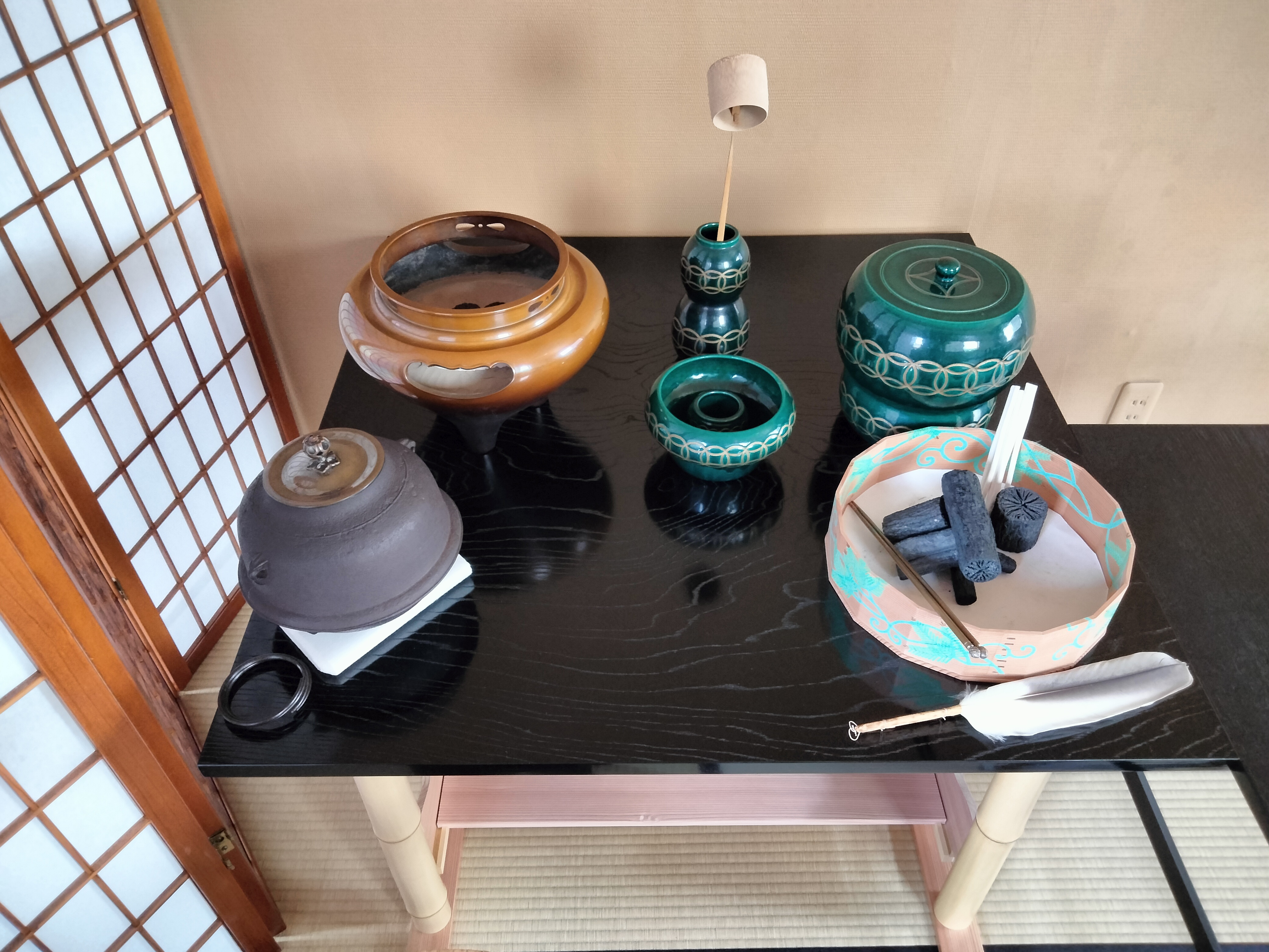 6月の稽古 大円草 | 裏千家 佐藤宗真茶道教室