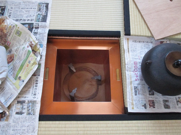 置き炉 置き炉用の釜と五徳（置炉（おきろ）の使い方やお点前について 
