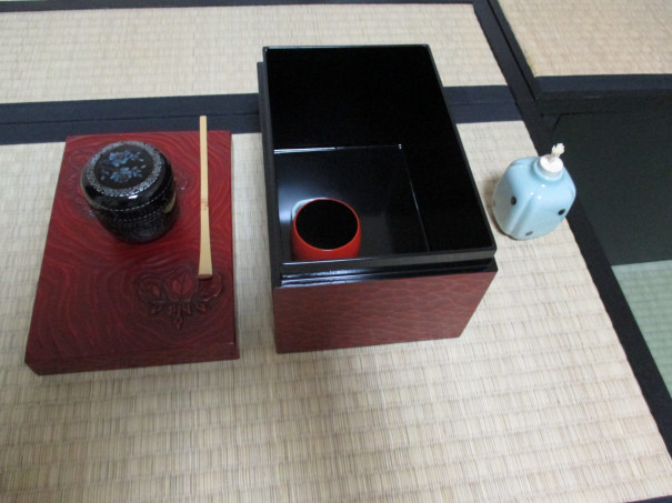 7月の稽古 茶箱 卯の花点前 裏千家 佐藤宗真茶道教室