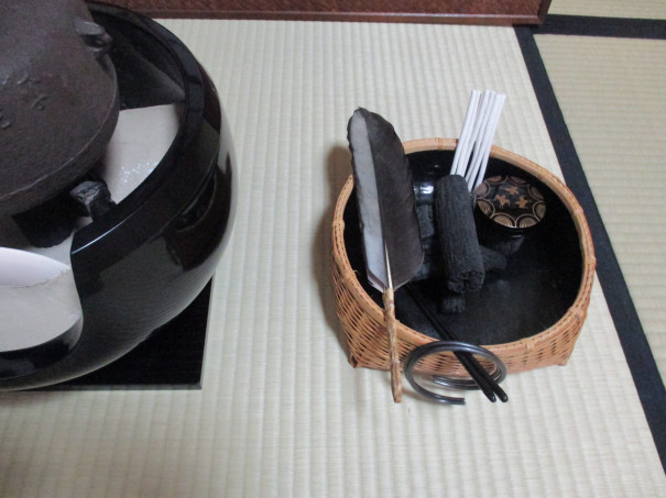 ９月の稽古 真之炭手前 裏千家 佐藤宗真茶道教室