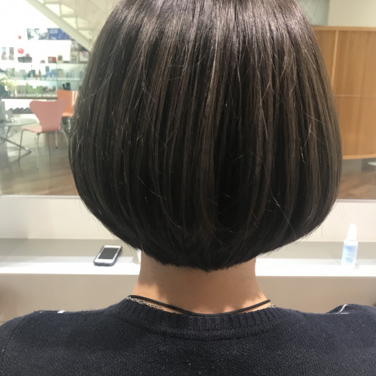 しっとりボブとダークグレージュ Yuzuru Kuwabara Imagine Official Blog