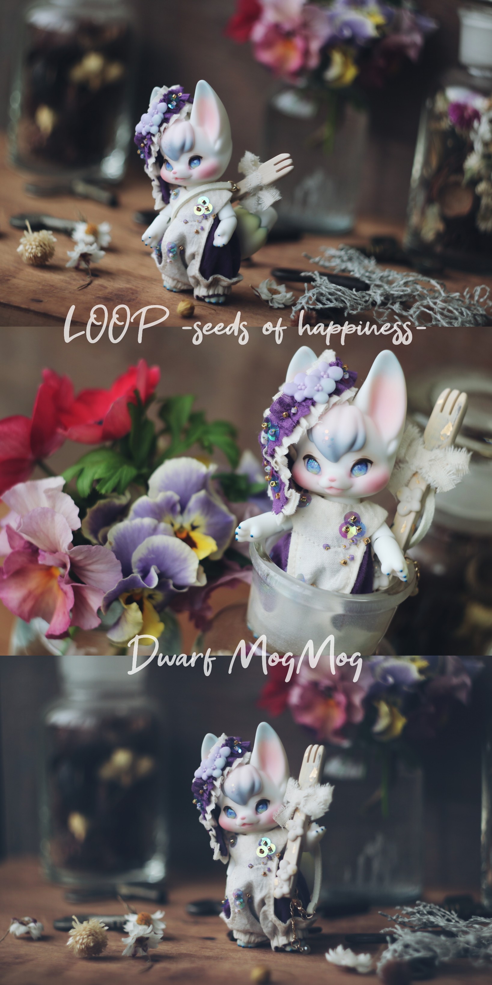 Kumukuku個展(韓国) LOOP -seeds of happiness- | Dwarf MogMog