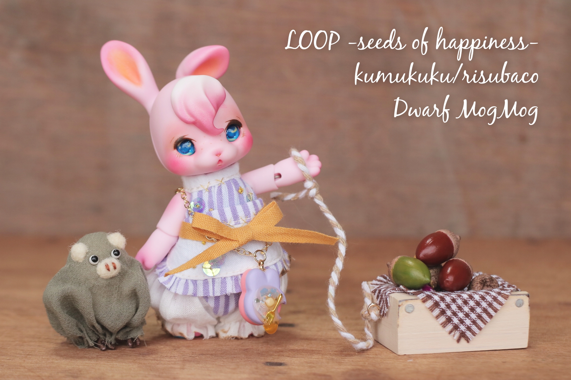Kumukuku個展(日本) LOOP -seeds of happiness- | Dwarf MogMog