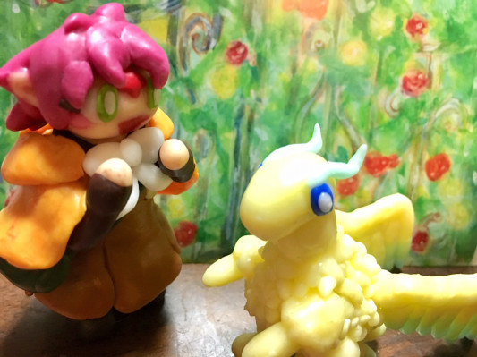 ファたそフィギュアを作ったよ とり小屋