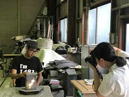 琴海の地元の石 西海石 にしうみいし 川添石材彫刻店