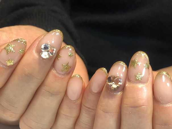 パラジェルでスターネイル 京橋美容室 ネイルサロン Stella Nail ネイリスト宮田 パラジェルでスターネイル 京橋美容室 ネイルサロン Stella Nail ネイリスト宮田