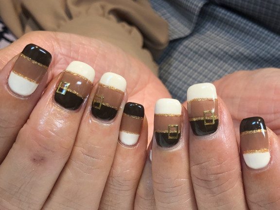 ボーダーネイル 京橋美容室 ネイルサロン Stella Nail ネイリスト宮田