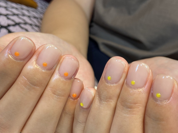 ナチュラルネイル 京橋美容室 ネイルサロン Stella Nail ネイリスト宮田