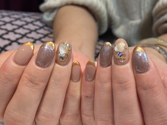 フレンチネイル 京橋美容室 ネイルサロン Stella Nail ネイリスト宮田