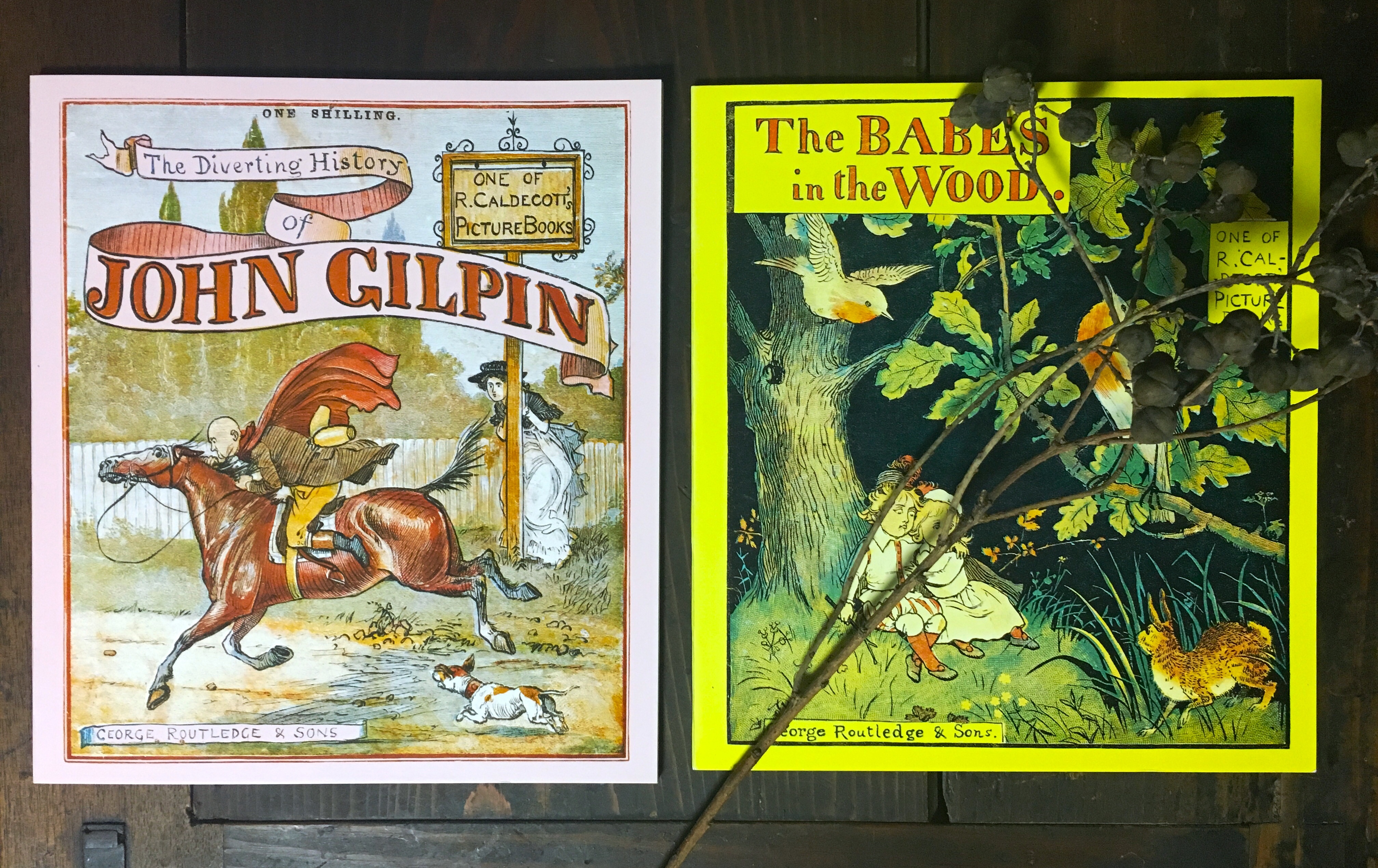 The Babes in the Wood」「The diverting history of JOHN GILPIN The Babes in the Wood」「The diverting history of JOHN GILPIN