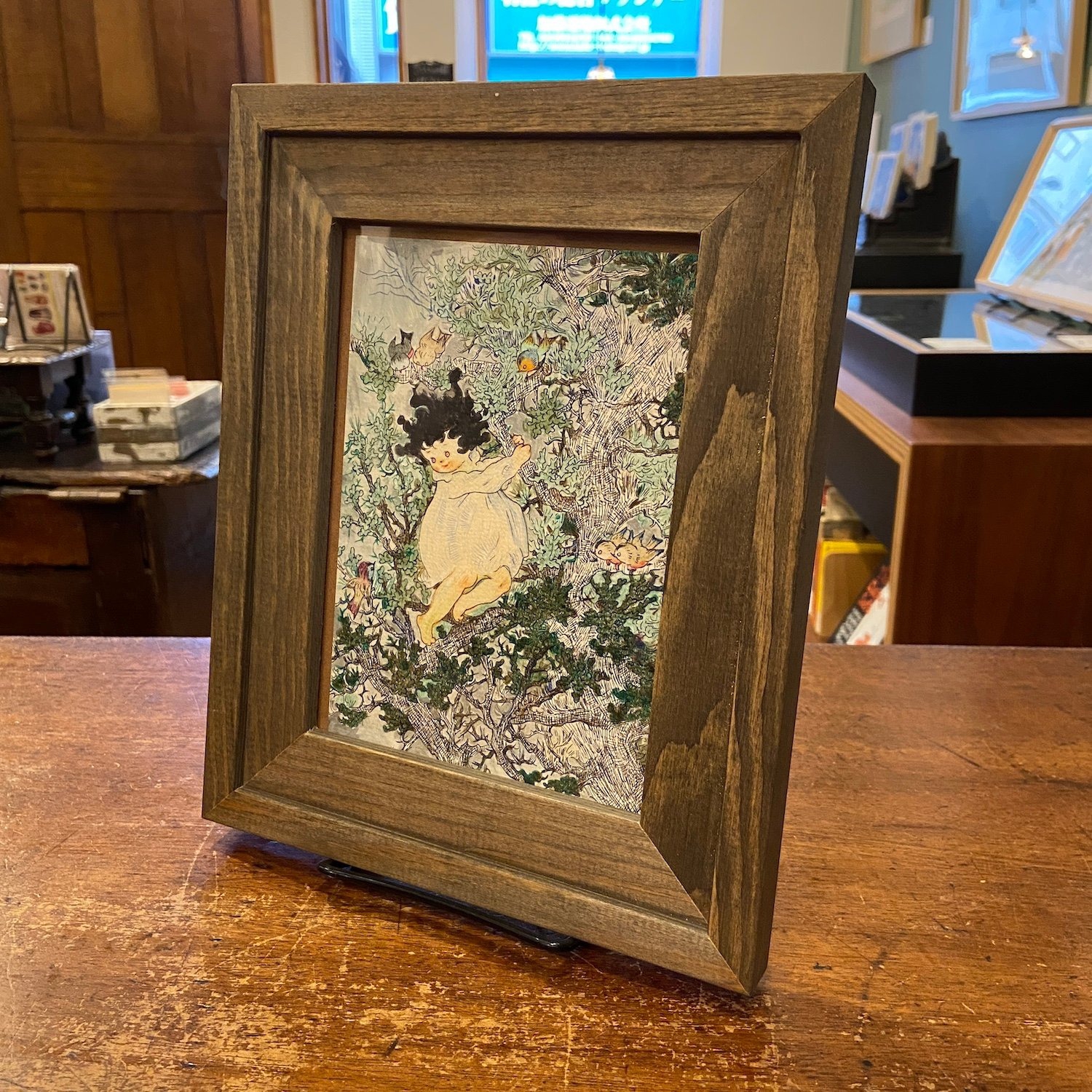 個展開催中の三星玲子さんの作品、ポストカードのオンライン販売を開始